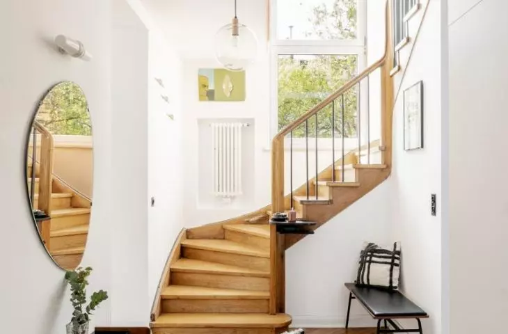 Interior of a pre-war villa