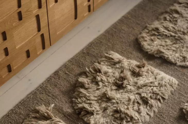textures and shapes of interior furnishings