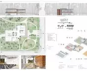 1st place, library, proj.: Regio