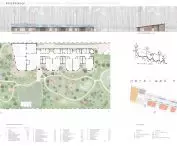 I miejsce, przedszkole — rzut parteru, proj.: Regio