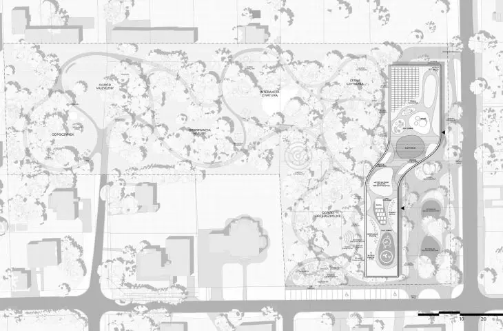 Third place, landscaping, proj.: MIJO architecture