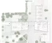 II miejsce, rzut parteru, proj.: Studio4Space, Atelier Entropic