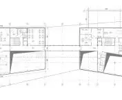 Third place, projection of level +1, proj.: MIJO architecture