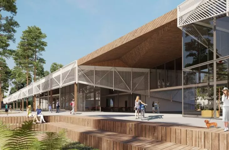 III miejsce, biblioteka, proj.: MIJO architektura