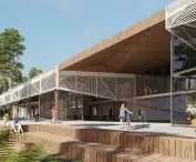 Third place, library, proj.: MIJO architecture