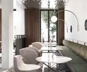 Decorative sheet metal on the ceiling