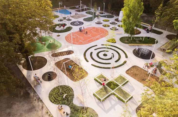 Activity Zone in Chorzow designed by SLAS architects