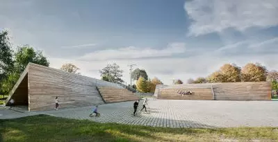 Centrum Local Activity Center in Rybnik project by MWArchitekci