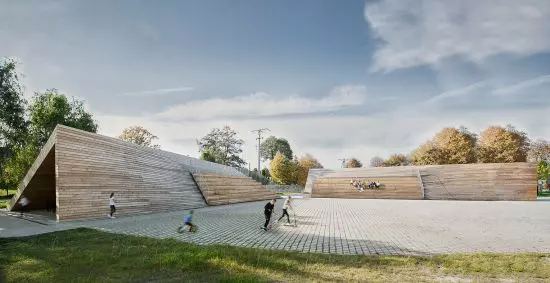 Centrum Local Activity Center in Rybnik project by MWArchitekci