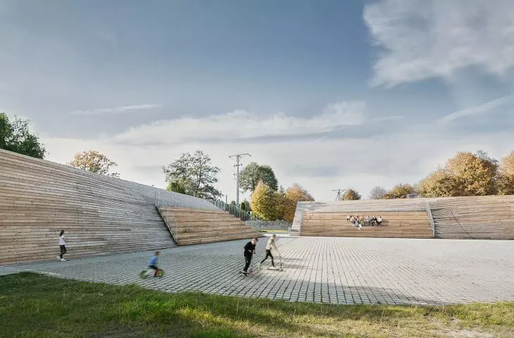 Center for Local Activities in Rybnik project by MWArchitekci