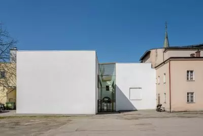 biblioteka in Glucholazy designed by M. and A. Domicz - architecture studio