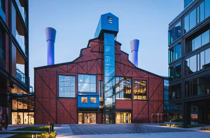 redevelopment of the Powiśle Power Plant designed by APA Wojciechowski Architects