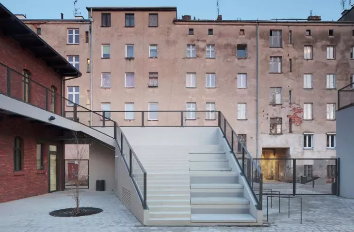 Local Activity Center in Wroclaw project by ch+ architects