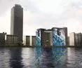 ECO CUBE cinema on the water