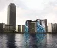 Kino ECO CUBE na wodzie