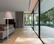 Lake house, living area