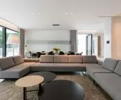 Lake house, living room