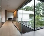 Glazing provides views of nature