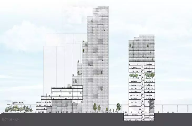 Projekt Spectrum, przekrój