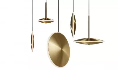 Lampy wiszące Graypants Chrona Brass