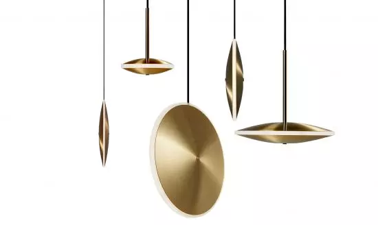 Lampy wiszące Graypants Chrona Brass