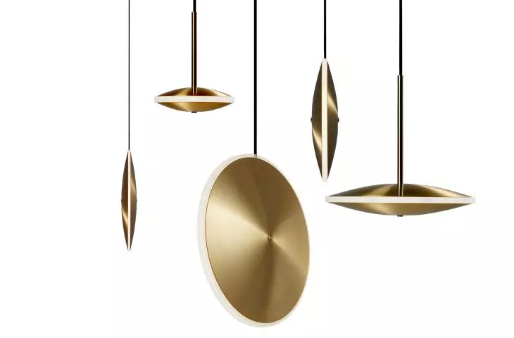 Graypants Chrona Brass Pendant Lamps