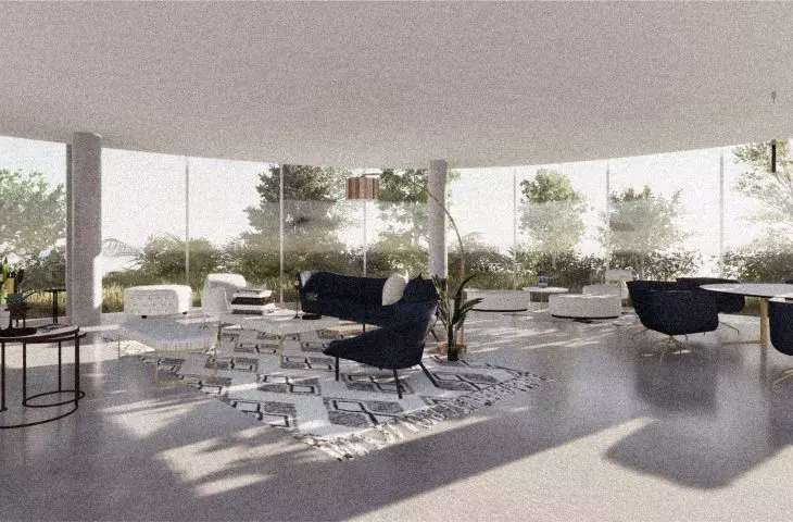 Projekt Detroit Revival, wnętrze apartamentu