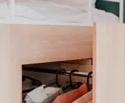 capacious drawers under the bed