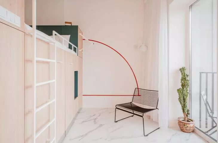 functional box shapes the interior