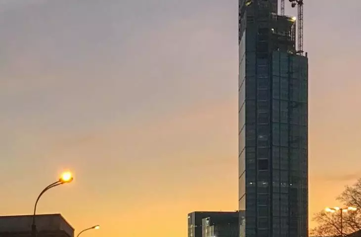 Varso Tower - construction
