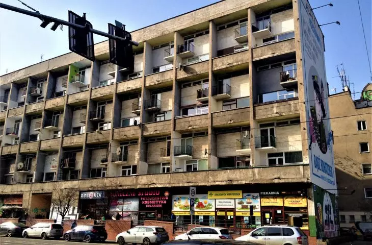 The mesonet from the front, facing Kollataja Street