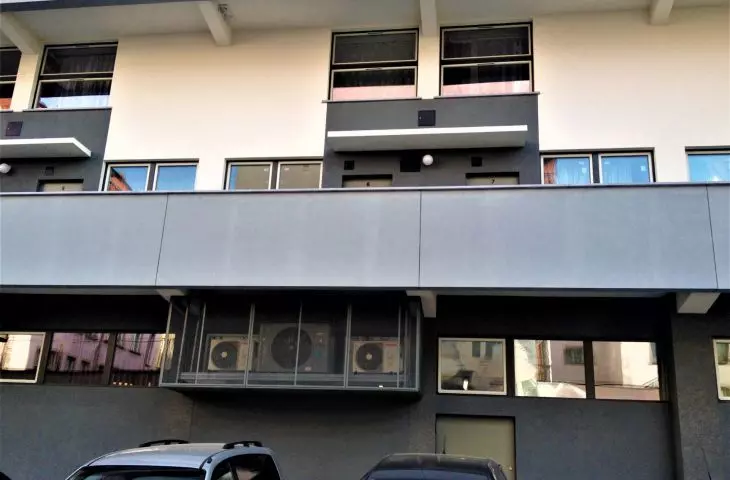renovated part of the building