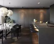 Dining room connected to the kitchen