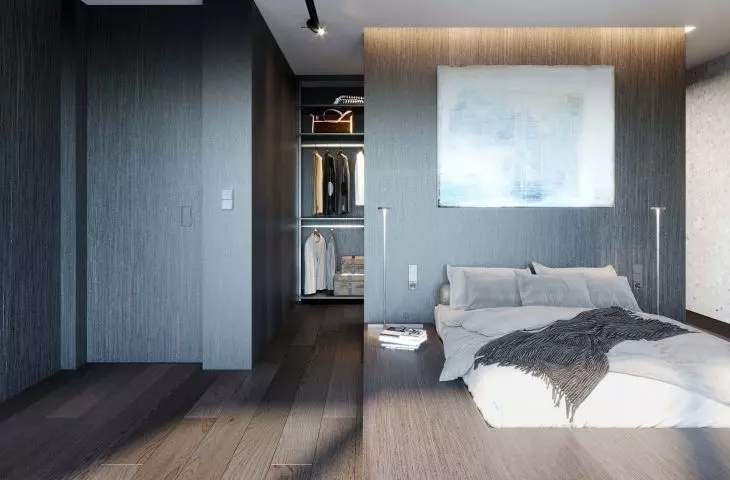 Minimalist bedroom