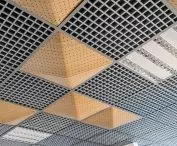 TRIGO perforated 3D ceiling and wall panel - FORM collection