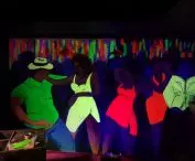 Luminescent and chromatic paints for walls, facades and surfaces