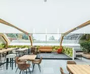 Large-format DPS light ceiling