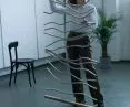 Space-separating elements are made of simple materials