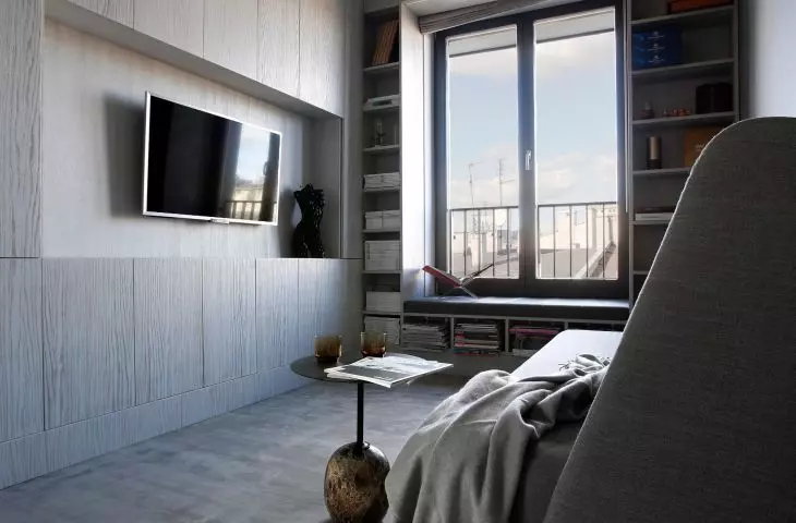 Apartament w Krakowie, gabinet