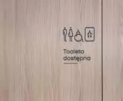 oznaczenie toalety dostępnej