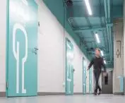 oznaczenie pryszniców