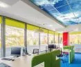 DPS Lako ceiling tiles with printing and backlighting