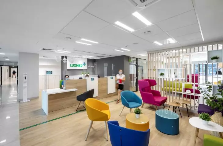 Projekt:  LuxMed, Kraków