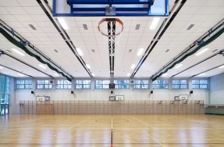 Projekt:  Sala sportowa w szkole podstawowej nr 2, Piaseczno