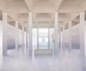 Interior of the tourist center