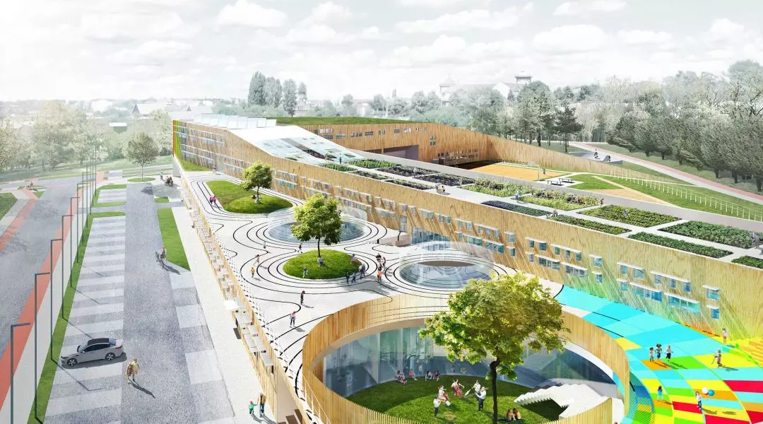 Wyróżnienie równorzędne, proj.: FAAB Architektura Adam Białobrzeski Adam Figurski s.c.