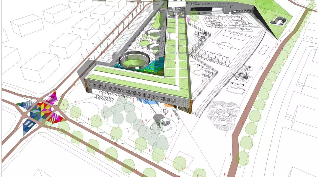 Wyróżnienie równorzędne, proj.: FAAB Architektura Adam Białobrzeski Adam Figurski s.c.
