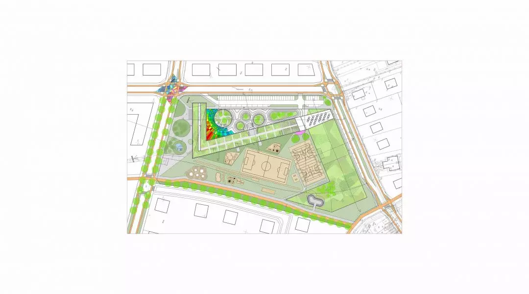 Wyróżnienie równorzędne, proj.: FAAB Architektura Adam Białobrzeski Adam Figurski s.c.