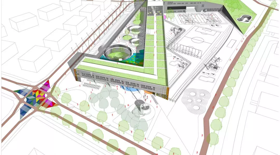 Wyróżnienie równorzędne, proj.: FAAB Architektura Adam Białobrzeski Adam Figurski s.c.