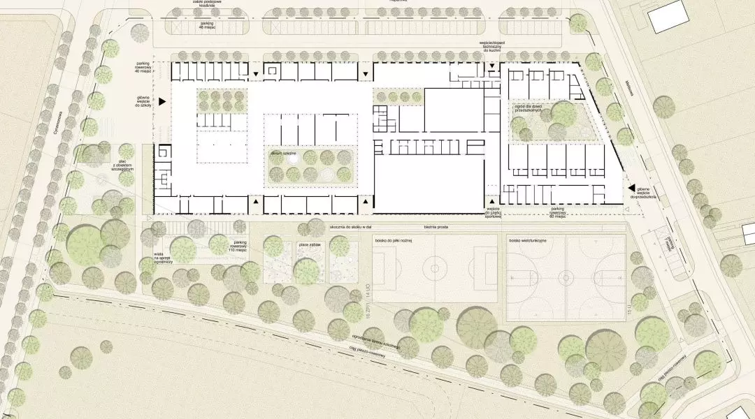 Wyróżnienie równorzędne, proj.: M.O.C. Architekci sp. z o.o. sp.k.